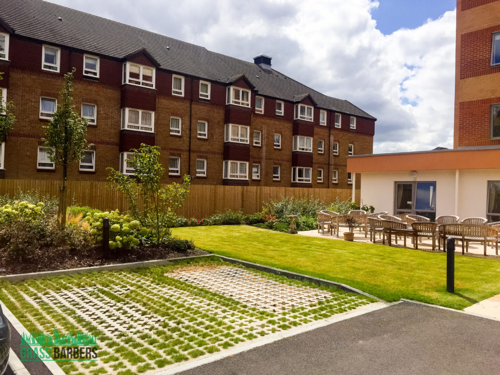 Grounds Maintenance Project of Retirement Development in Sidcup DA14